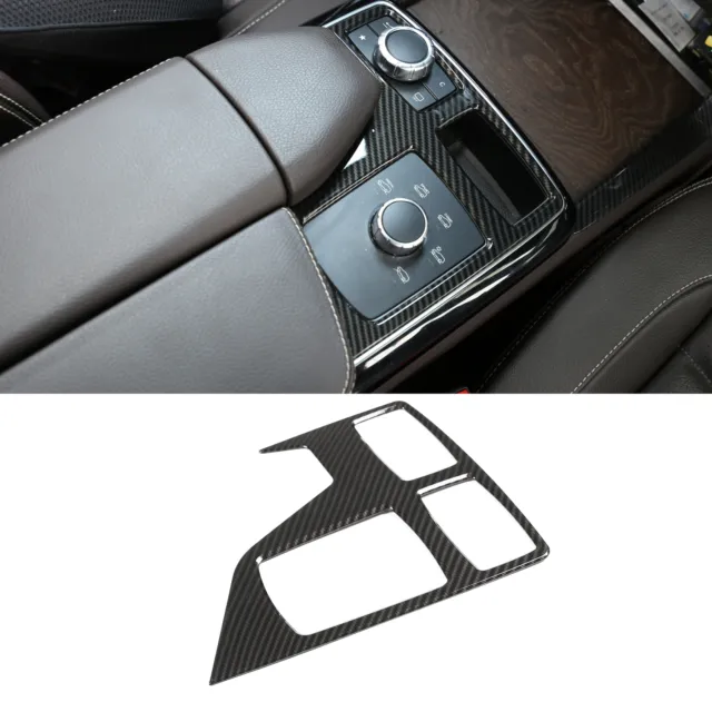 CARBON OPTIK MITTELKONSOLE Blende Rahmen für Mercedes GLE W166 GLS