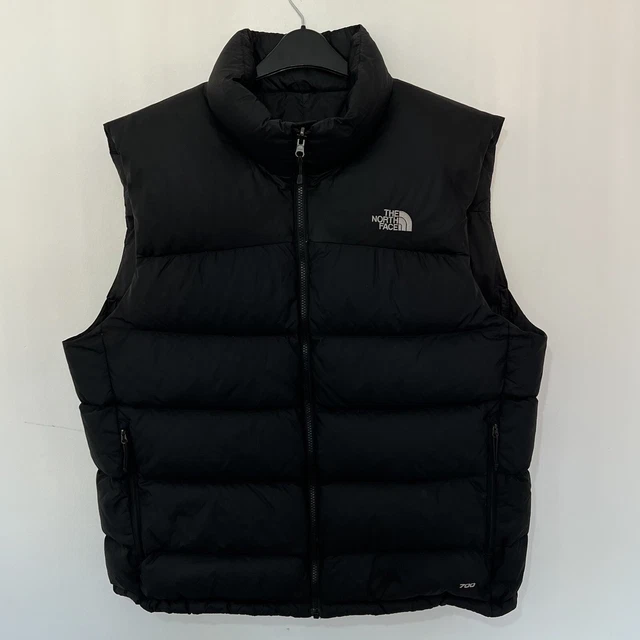 The North Face Weste Herren extra groß schwarz neu 700 Daunenwärmer XL