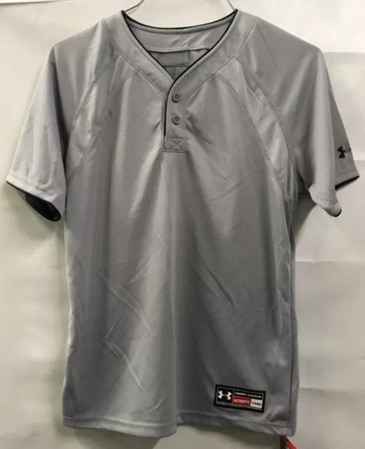 Under Armour Ragazzi Bambini 2-Button Maglia, 1102740 3