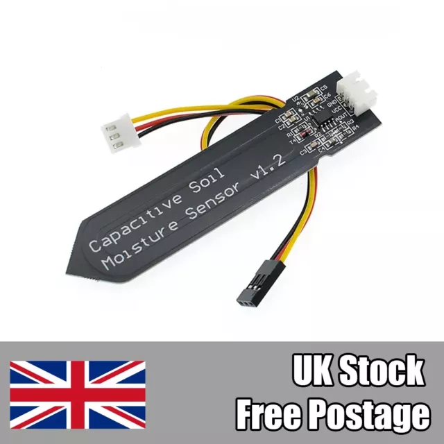 Capacitive Soil Moisture Sensor Module Water Plants Arduino Pi ESP8266 ESP32 UK