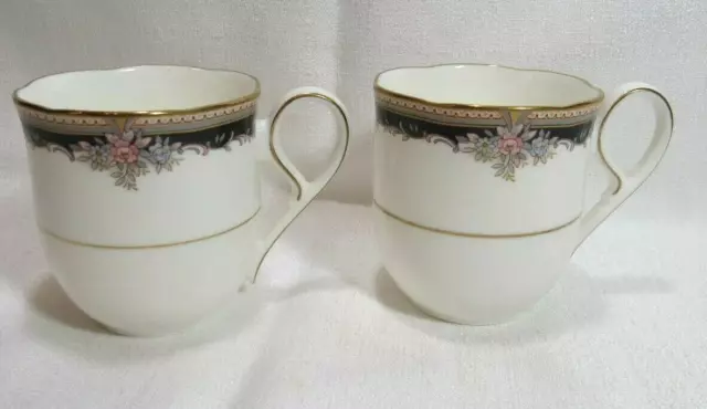 Noritake Bone China Japan PALAIS ROYAL 2 Cups ONLY GC Noritake Bone China Japan PALAIS ROYAL 2 Cups ONLY GC