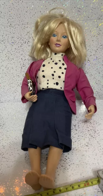 Rare Tootsietoy Mommy Large Vintage Doll 1990 Missing Some Accessories No Baby