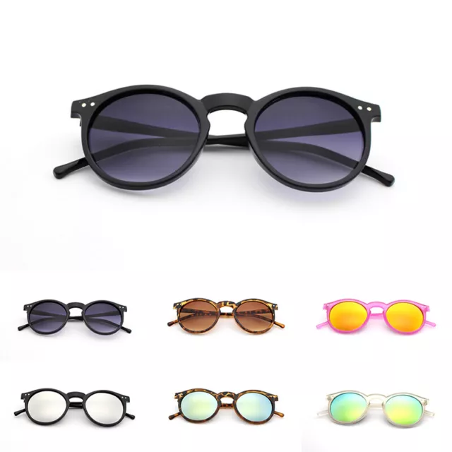 Retro Vintage Round Sunglasses Men Women Eyewear Shades Fashion Classic Cat Eye