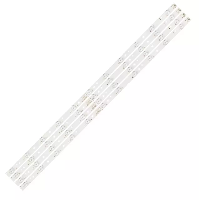 Kit 4 Barre Strip 11 Led Tv Haier Led40D11-Zc14-03