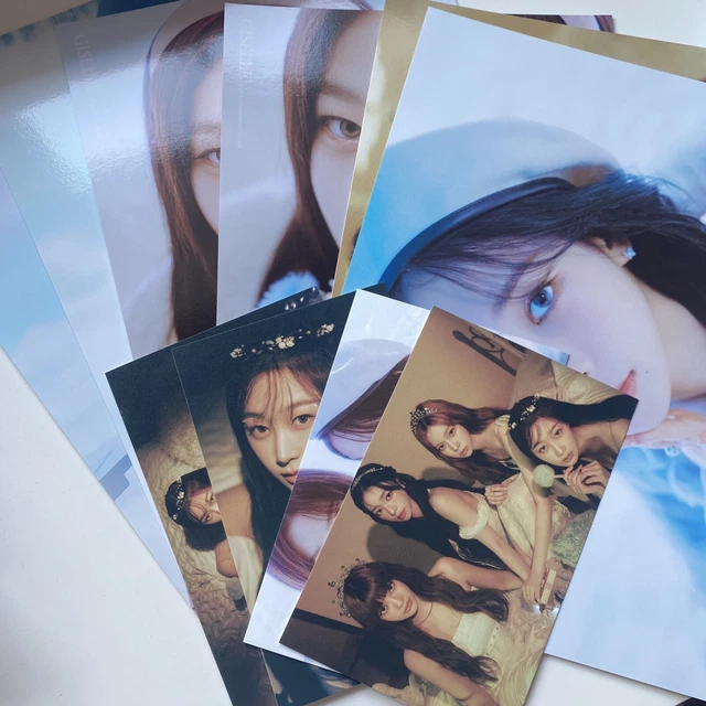 AESPA SEASONS GREETINGS 2023 A4 Poster Set + Postcards (read desc) EUR
