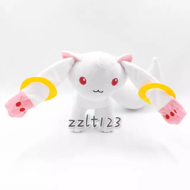 Cute 8" Puella Magi Madoka Magica Kyubey Plush Doll For good Gift