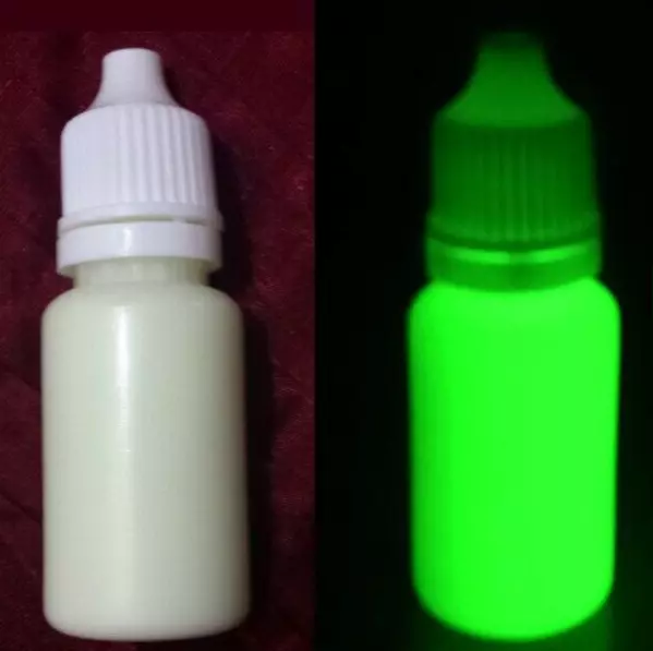 Multi Purpose Extreme Glow in the Dark Paint 10ml bottle Made in UK