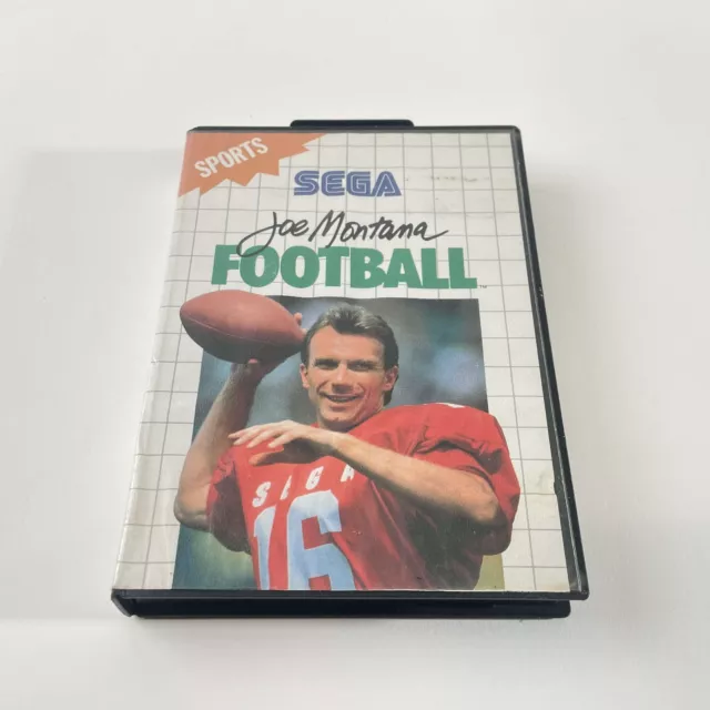 SEGA Master System Joe Montana Football EUR Bon état