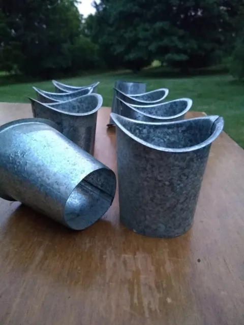 4" Salida de canalón de acero galvanizado de 3"" para bajante Media canaleta de lluvia redonda