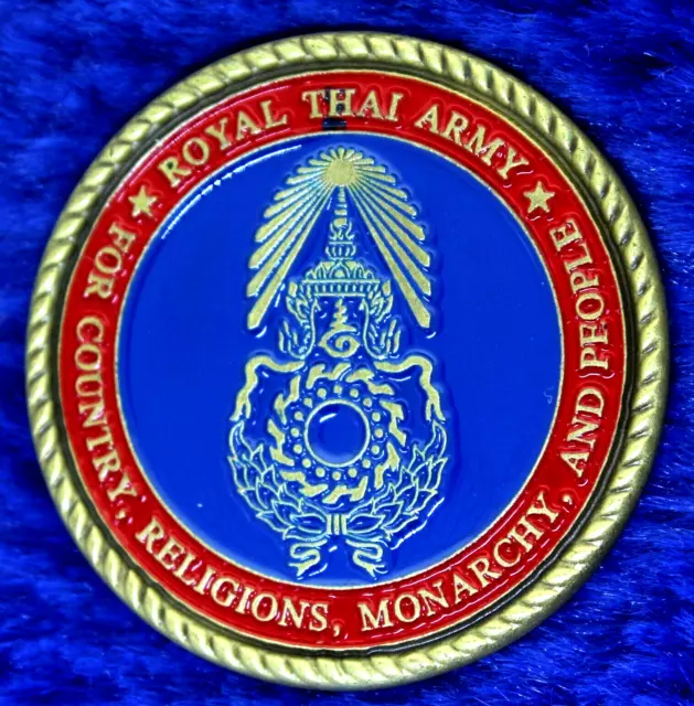 Royal Thai Army General Prayut Chan-O-Cha Commander-in-Chief Challenge Coin PT-9