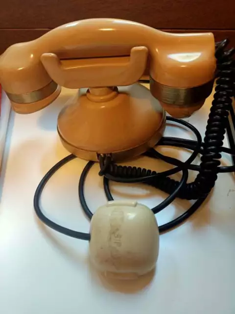 Telefono SIP Telcer Hollywood con tastierino  VINTAGE ANNI 70 2