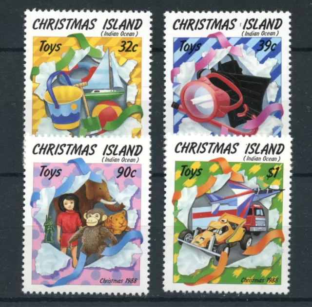 1988 - CHRISTMAS ISOLE - LOTTO/19674 - NATALE 4v. - NUOVI