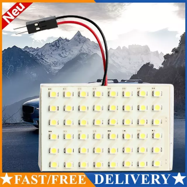 48 LED Auto Kuppel Innenraum Birne Dachlicht Universal Panel Licht superhell