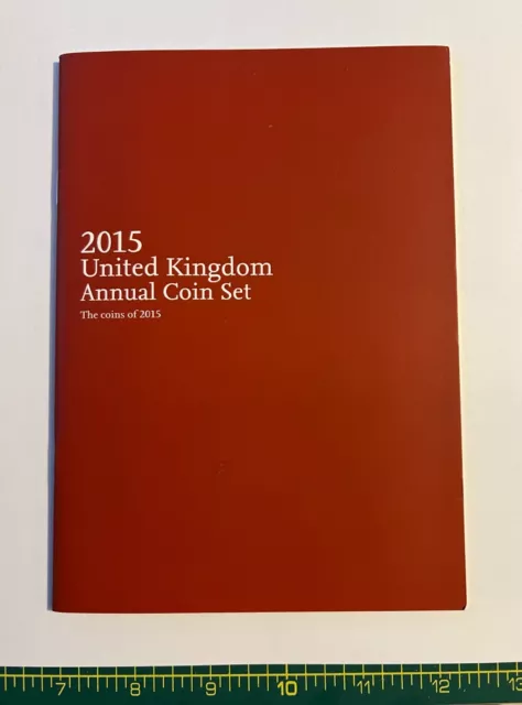 2015 Royal Mint Brilliant Uncirculated Annual Coin Set Booklet - Very Clean