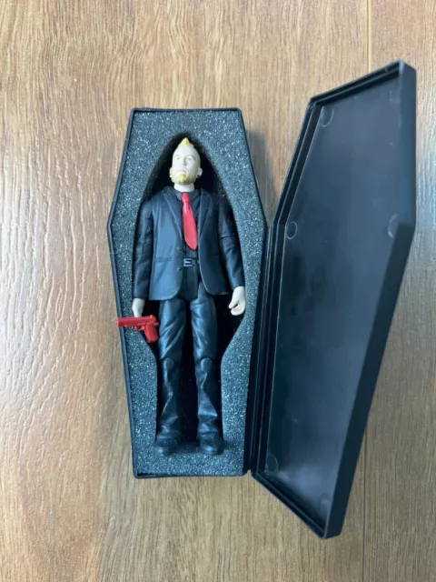 My Chemical Romance Bob Bryar Rock Action Heroes Figure - With Gun - No Box