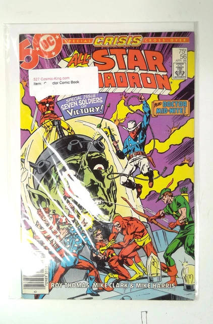 All-Star Squadron #56 DC Comics (1986) FN/VF Newsstand 1st Print Comic Book