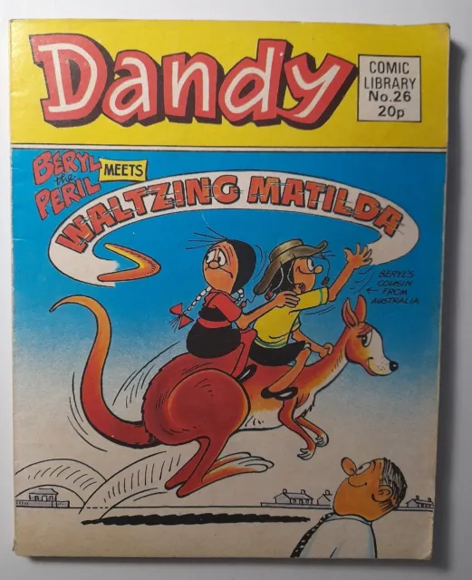 Dandy Comic Library No 26 Beryl The Peril Meets Waltzing Matilda 1984