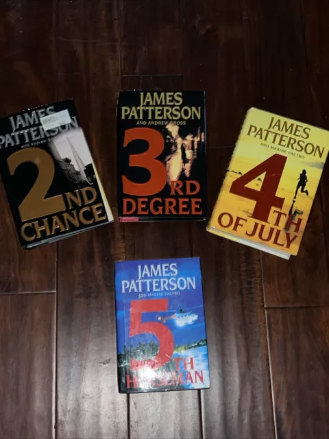 James Patterson Womens Murder Club Books 2 - 5 In Series