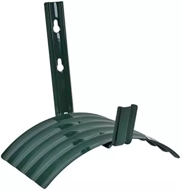 Metal Garden Hose Hanger - Heavy Duty Rust Proof Steel - Easy Wall Mount Hose Ha