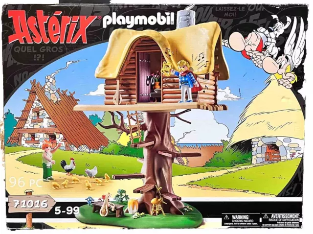 playmobil Asterix - Troubadix mit Baumhaus (71016)