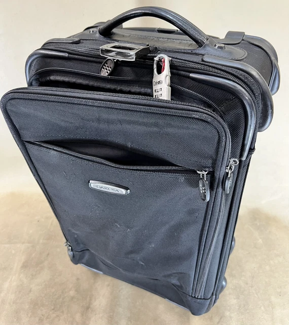 Preowned DAKOTA by Tumi Black Luggage 20" Upright Wheeled Suitcase 6