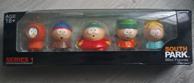 South Park serie 1 figurine Kyle Stan Cartman Kenny Butters 2010 vintage figure