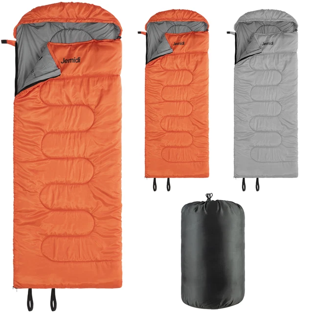 Sac De Couchage Husky Gizmo 2024 – Température Confort 9°C, Limite 5°C, Extrême -5°C – 220x90 Cm, Bleu/Orange