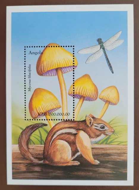 Angola 1999 / Mushrooms   /  1v ms