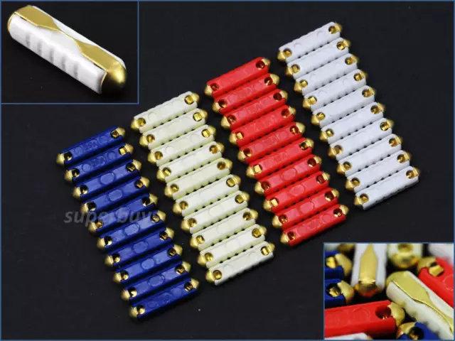 40x 5 8 16 25 Amp Continental Fuse Bullet Torpedo Cylinder Classic Car Vehicle