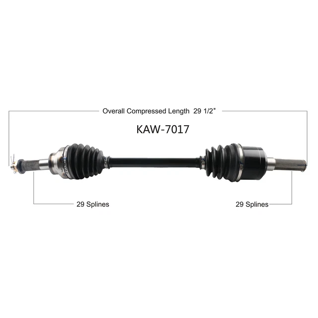OPEN TRAIL KAW-7017 OE 2.0 Axle