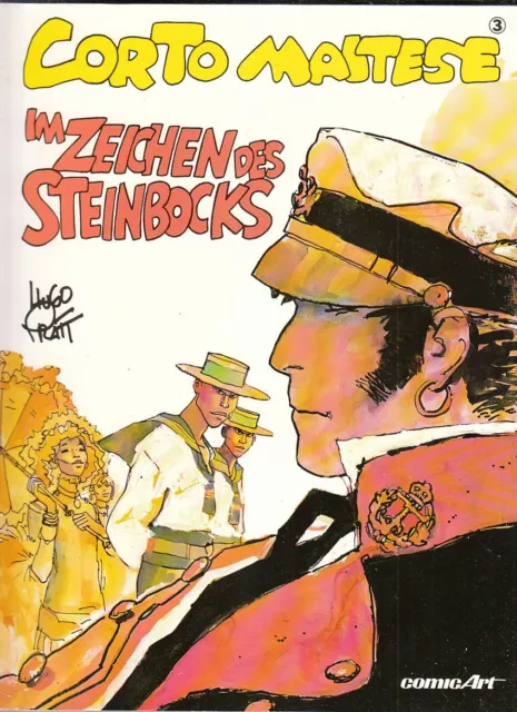 Corto Maltese im Zeichen des Steinbocks Softcover Comic von Hugo Pratt in Top