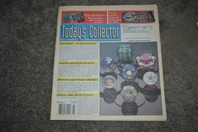 HTF Today's Collector Magazine March 1994 Vol. 2 No. 3 VG COND!!!