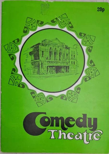 Comedy Theatre London 1978 Program Moira Lister, Tony Britton etc