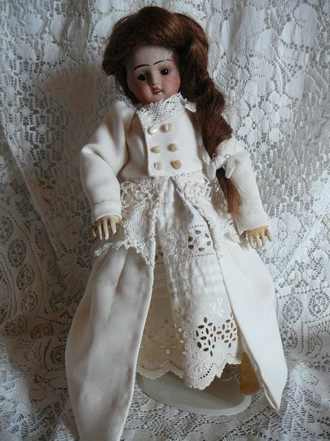 Ancienne poupée Capi Composition Porcelaine 52 Cm
