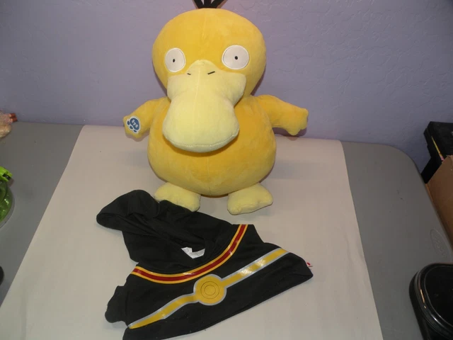 Build a Bear Pokemon PSYDUCK 15" Tall With Sound & Hoodie Shirt No Tush Tag