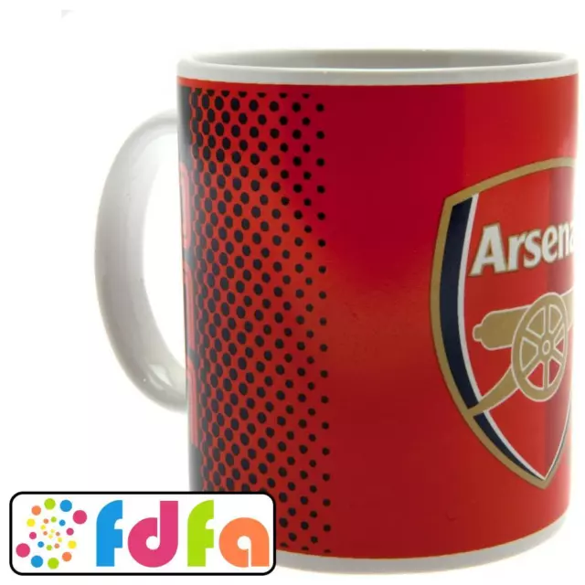 Officially Licensed Arsenal FC Mug Fade Home Sport