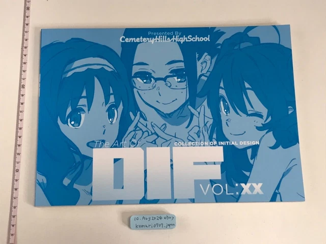 C94 The Art Of DIF VOL：X , VOL：XX The Art of DIF Vol.X DARLING in the FRANXX Design Art Book