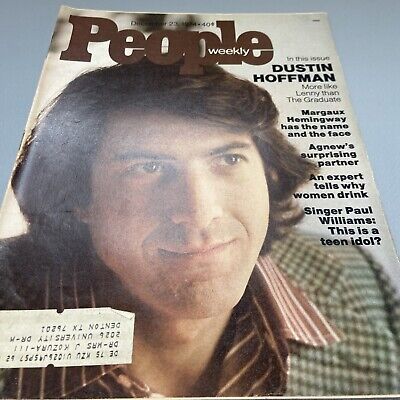 People Weekly Magazine December 23, 1974 Dustin Hoffman