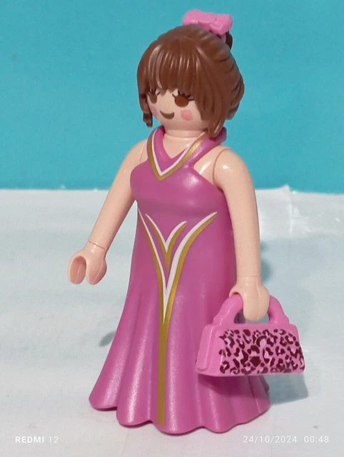 Lot Playmobil: 13 Robes De Soirée + Chariot - Occasion En Bon état