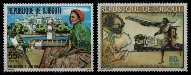 Djibuti 1979 - Mi-N.o 251-252 ** - Estampillada sin montar o nunca montada - Philexafrique