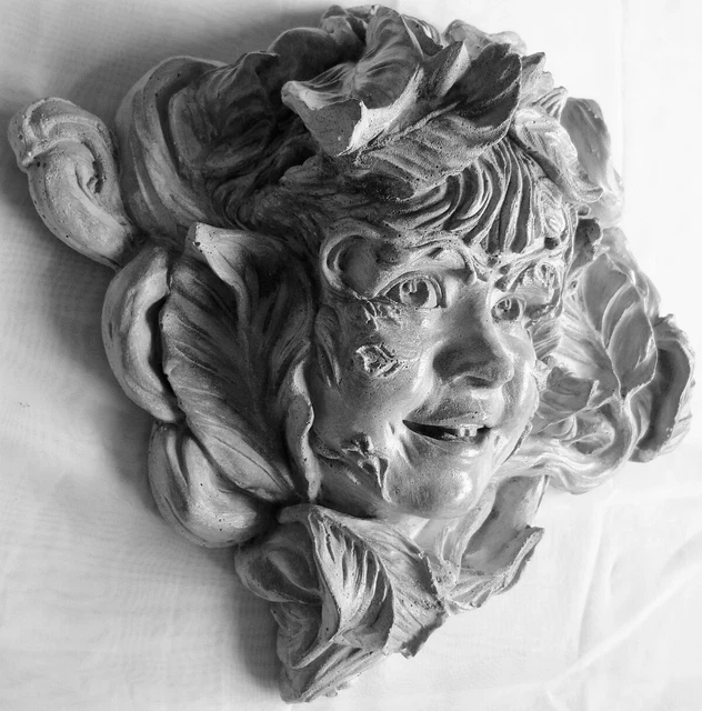 Handmade Collectible Plaque-Style Sculpture, Ready to Hang, Signed by Claybraven