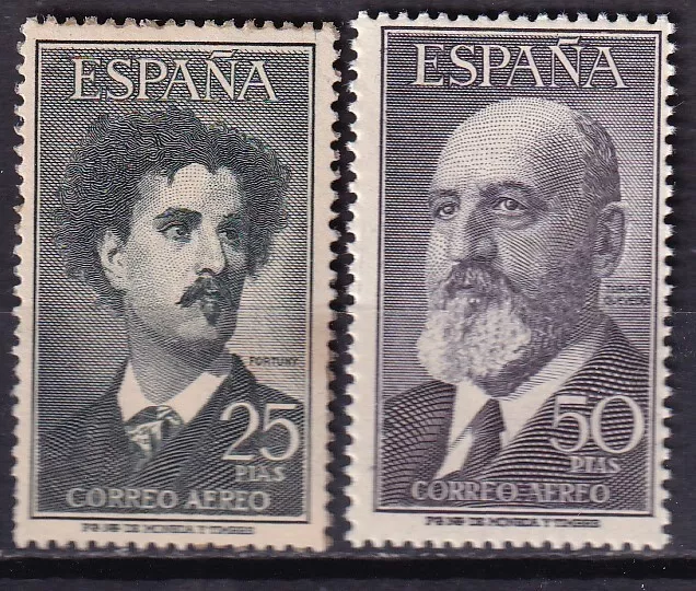 1955 - España - Fortuny  Quevedo - Edifil 1164/1165 - MNH