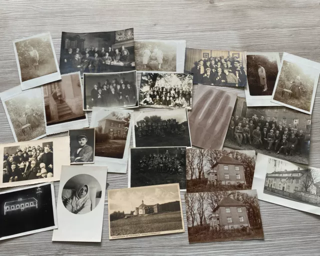 S/W Foto Fotopostkarten Konvolut Studenten Verbindung 1930 Bilder