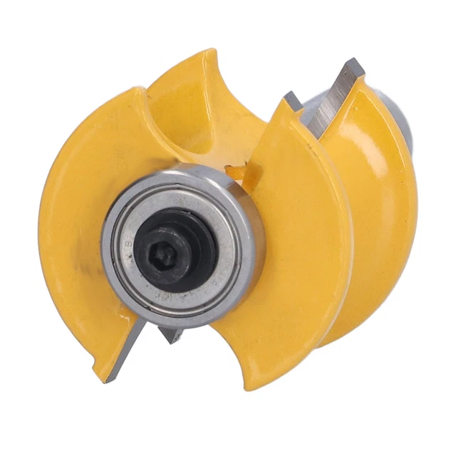 1/2in Shank Router Bit Wood Milling Cutter Multiple Diameters Carbon Steel For