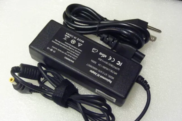 AC Adapter Power Cord Charger Toshiba Satellite L305-S5955 L305-S5956 L305-S5957