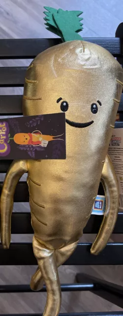 Aldi Kevin The Carrot Gold Plush Christmas Toy Collectible 2023