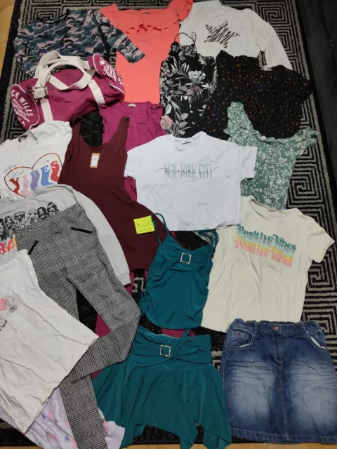 #220💜 Huge Bundle Of Girls Clothes 12-13years GEORGE NEXT NEW LOOK SELECT NUTME