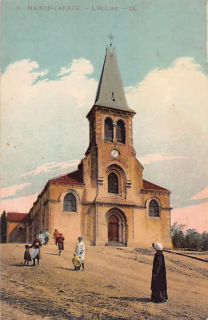 Algérie - MAISON-CARRÉE El Harrach - L'église - Ed. LL Lévy 3