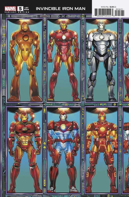 Invincible Iron Man #5 Layton Connecting Variant