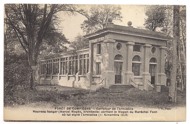forêt de compiègne , carrefour de l'armistice